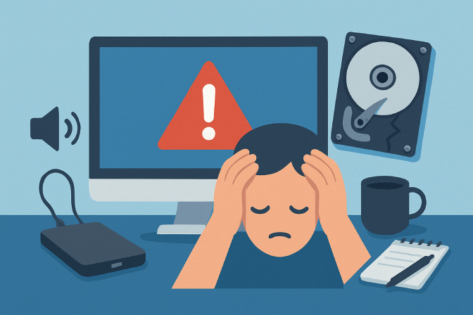 Panne de disque dur
